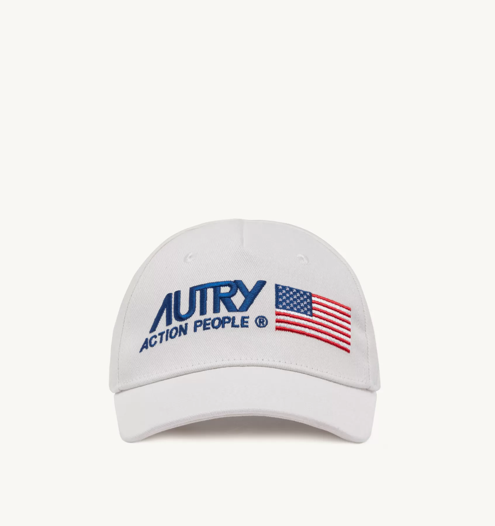 Frauen AUTRY Baseball Cap Iconic Logo Weiss