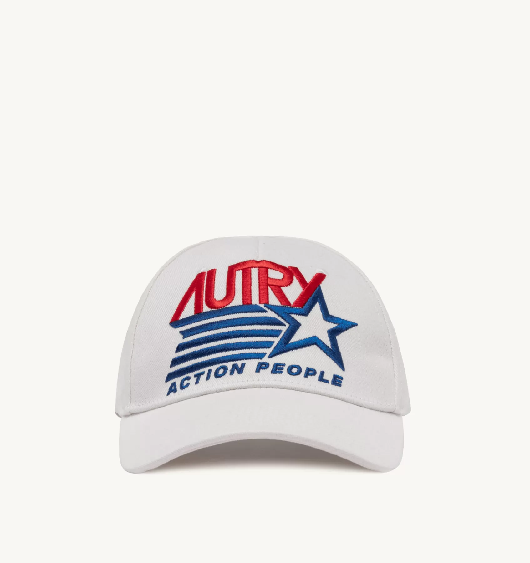 Frauen AUTRY Baseball Cap Iconic Logo Weiss