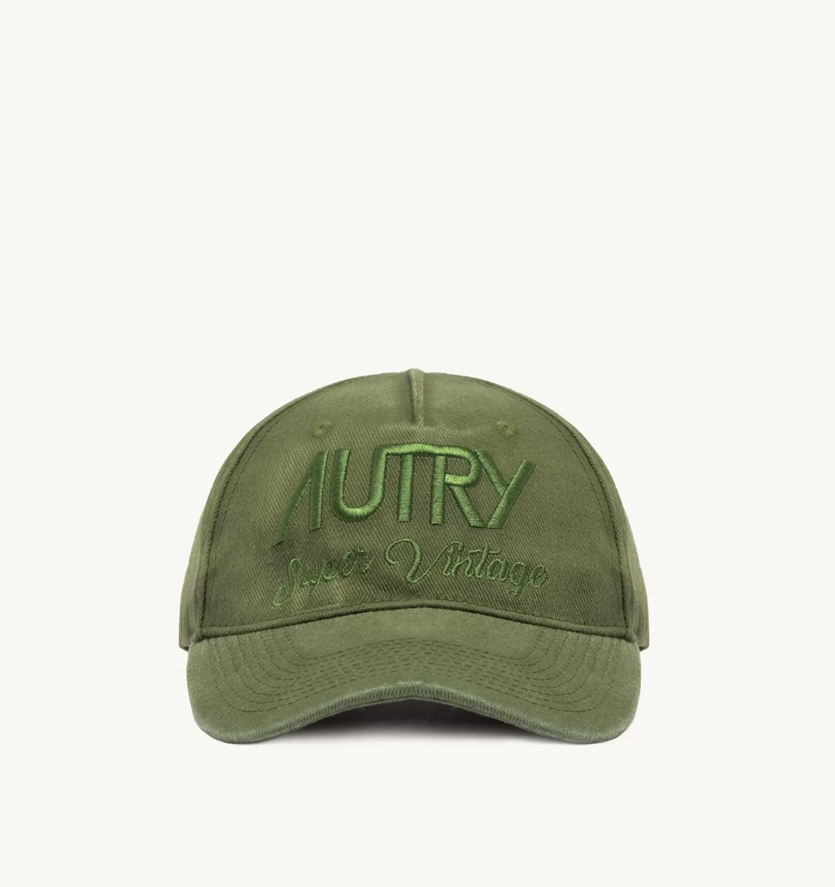 Frauen AUTRY Baseball Cap Supervintage Logo Grun