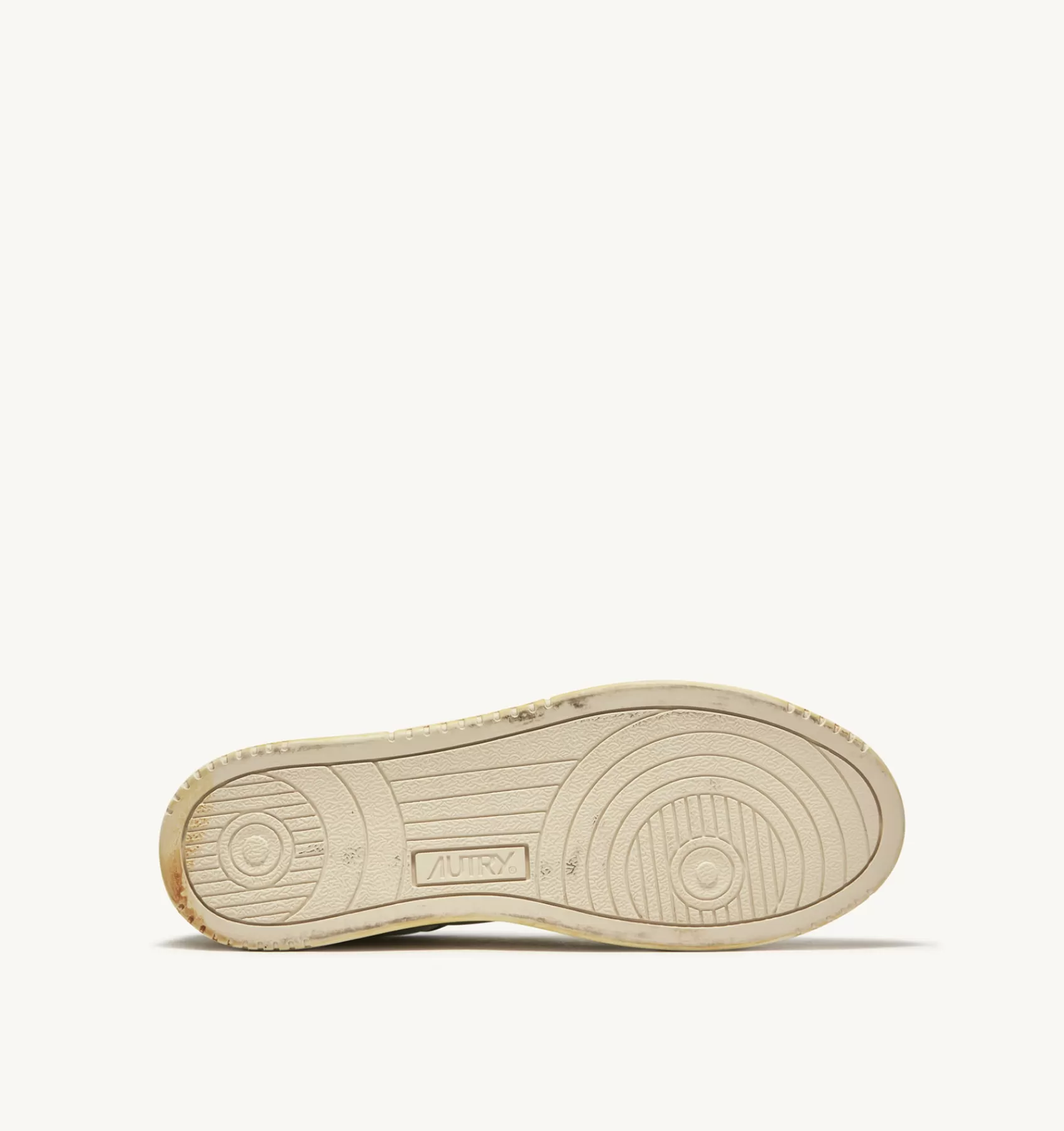 Männer AUTRY Sneakers Dallas Low Super Vintage Aus Leder In Weiss Blau