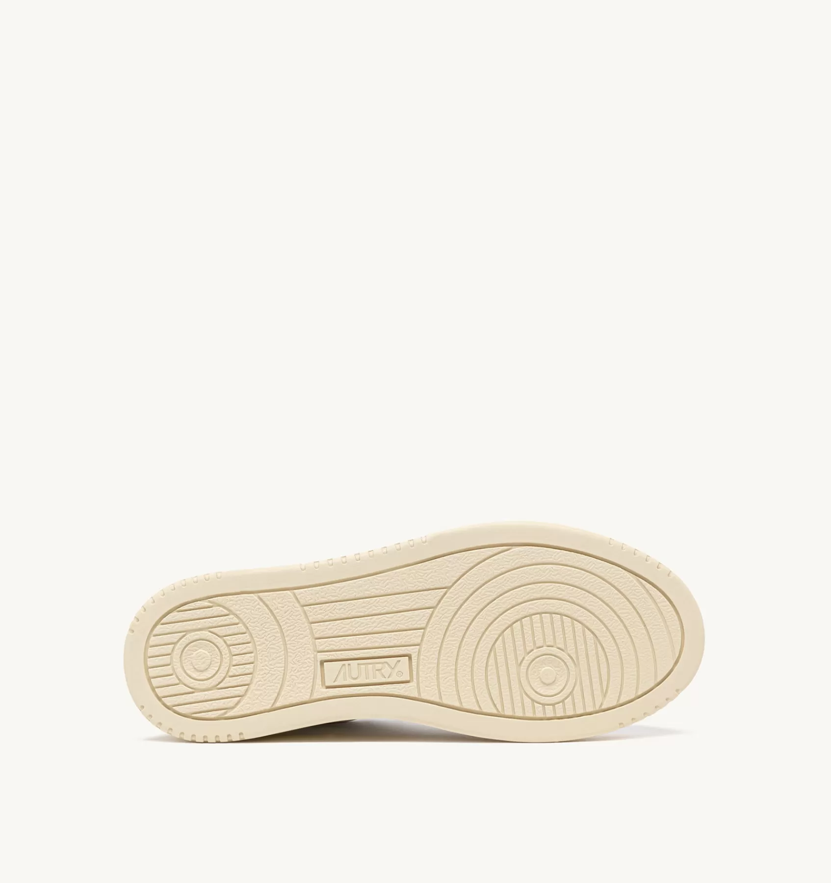 Frauen AUTRY Sneakers Medalist Low Aus Leder In Weiss Und Beige