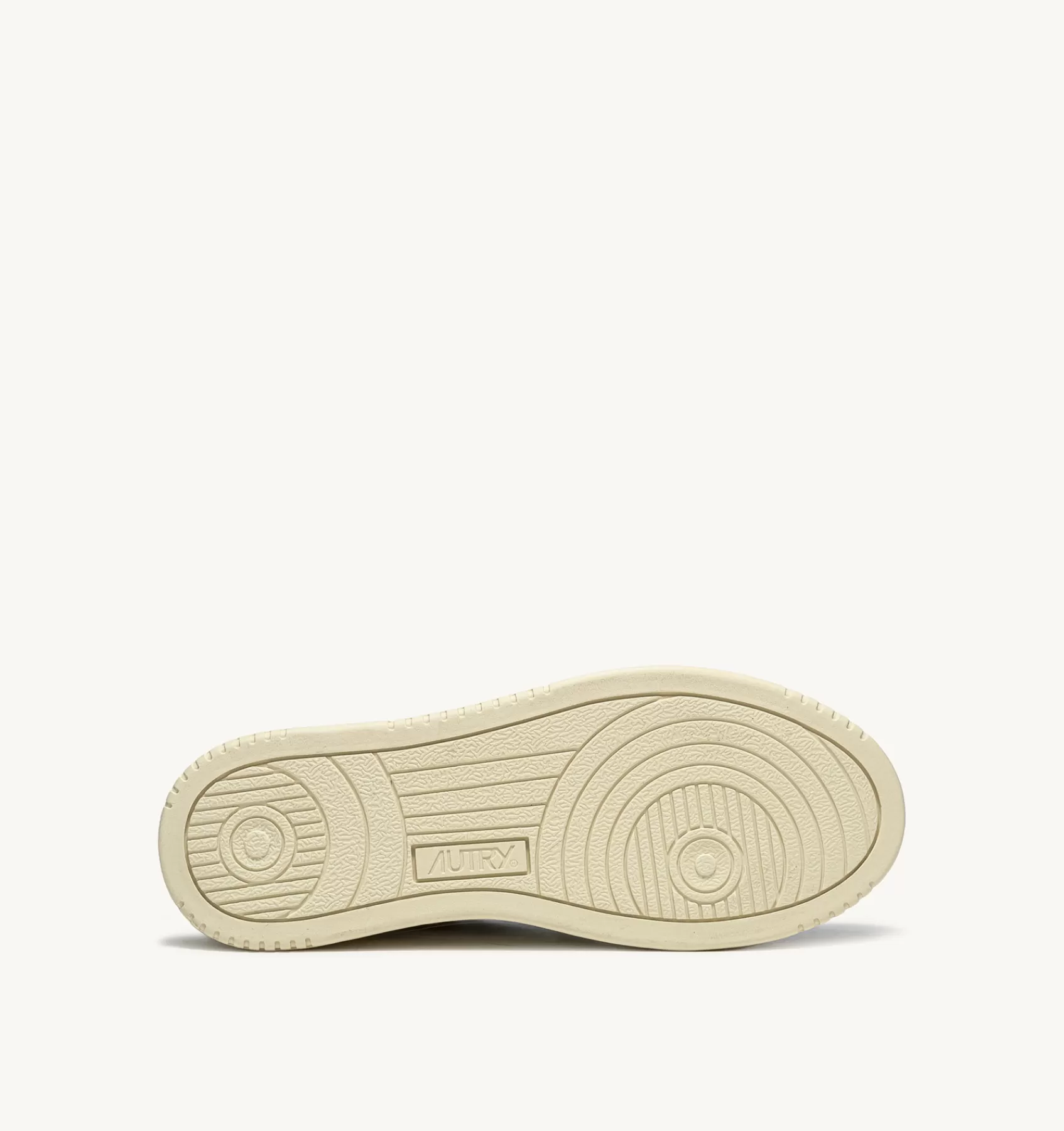 Frauen AUTRY Sneakers Medalist Low Aus Leder In Weiss Und Gelb