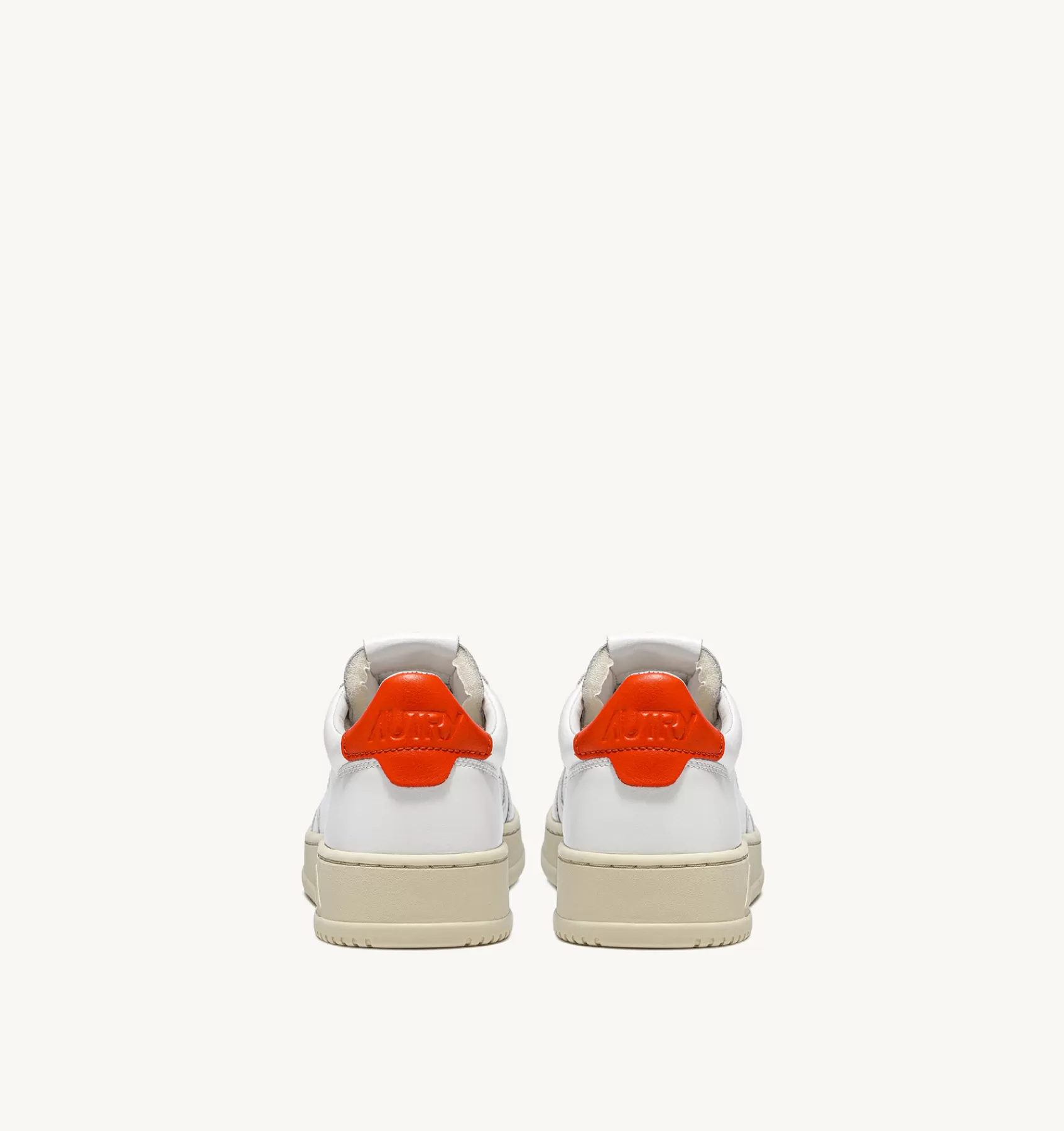 Männer AUTRY Sneakers Medalist Low Aus Leder In Weiss Und Grun