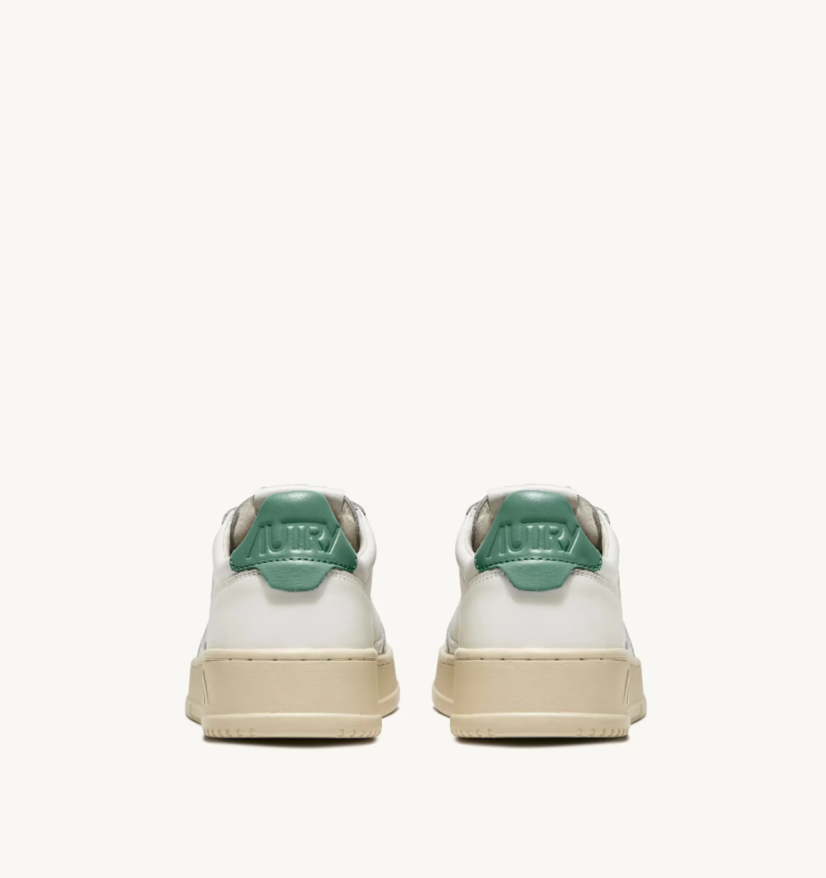 Frauen AUTRY Sneakers Medalist Low Aus Leder In Weiss Und Malachi