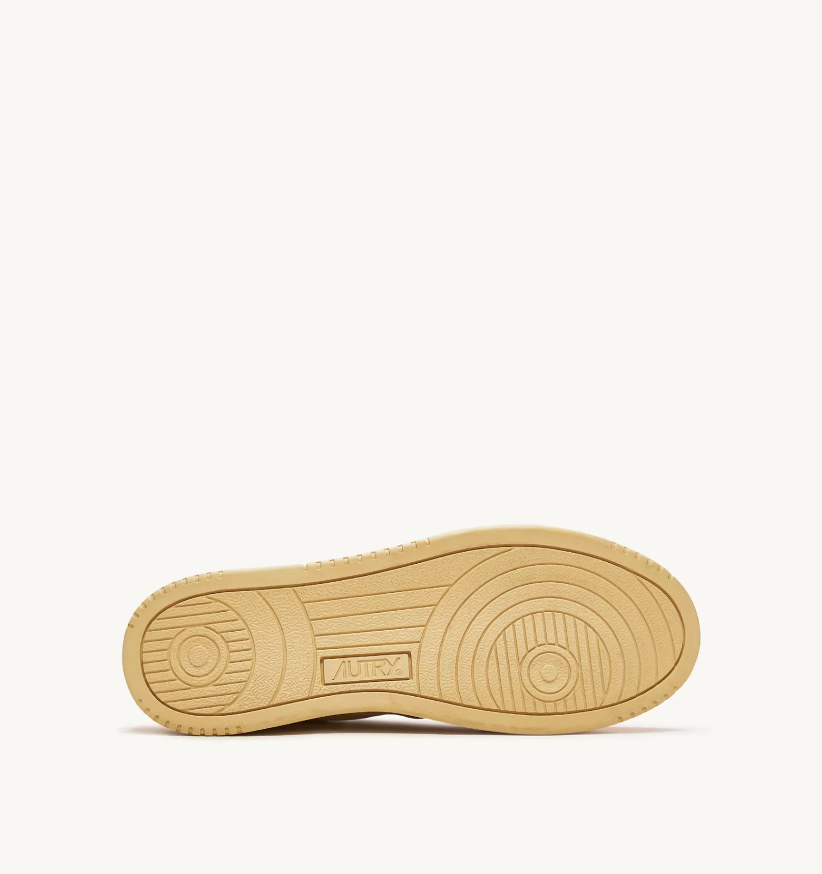 Frauen AUTRY Sneakers Medalist Low Aus Leder Und Canvas In Weiss Und Orange