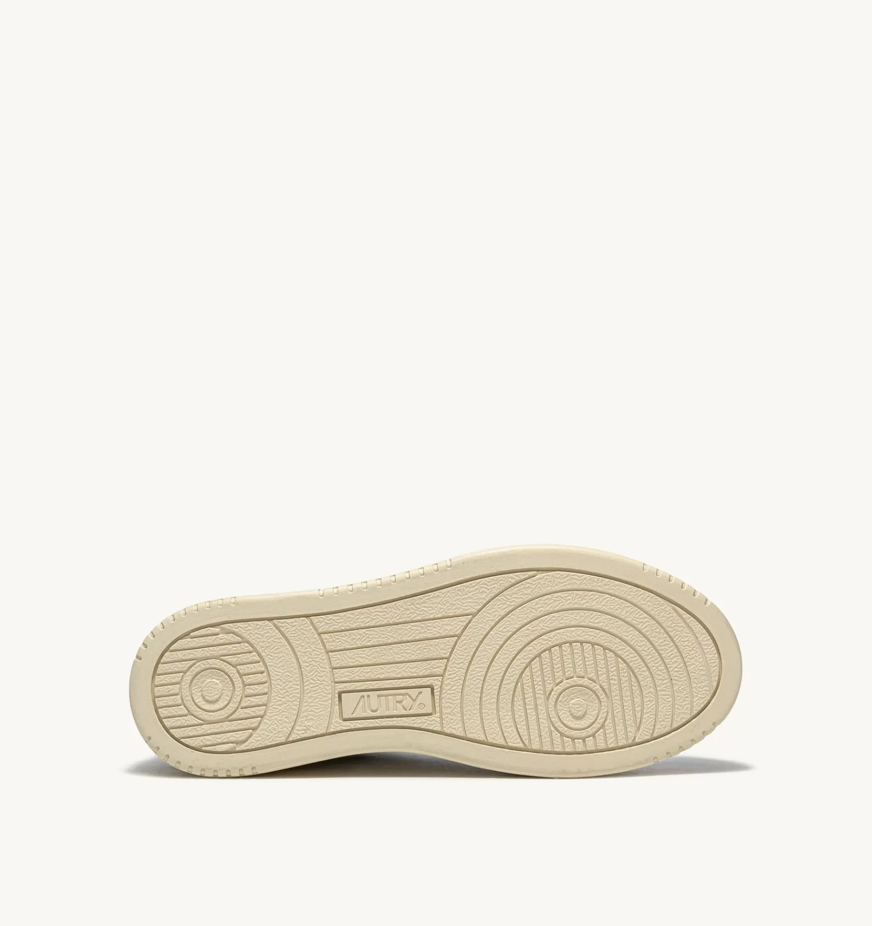 Männer AUTRY Sneakers Medalist Low Aus Weissem Leder Mit Silber