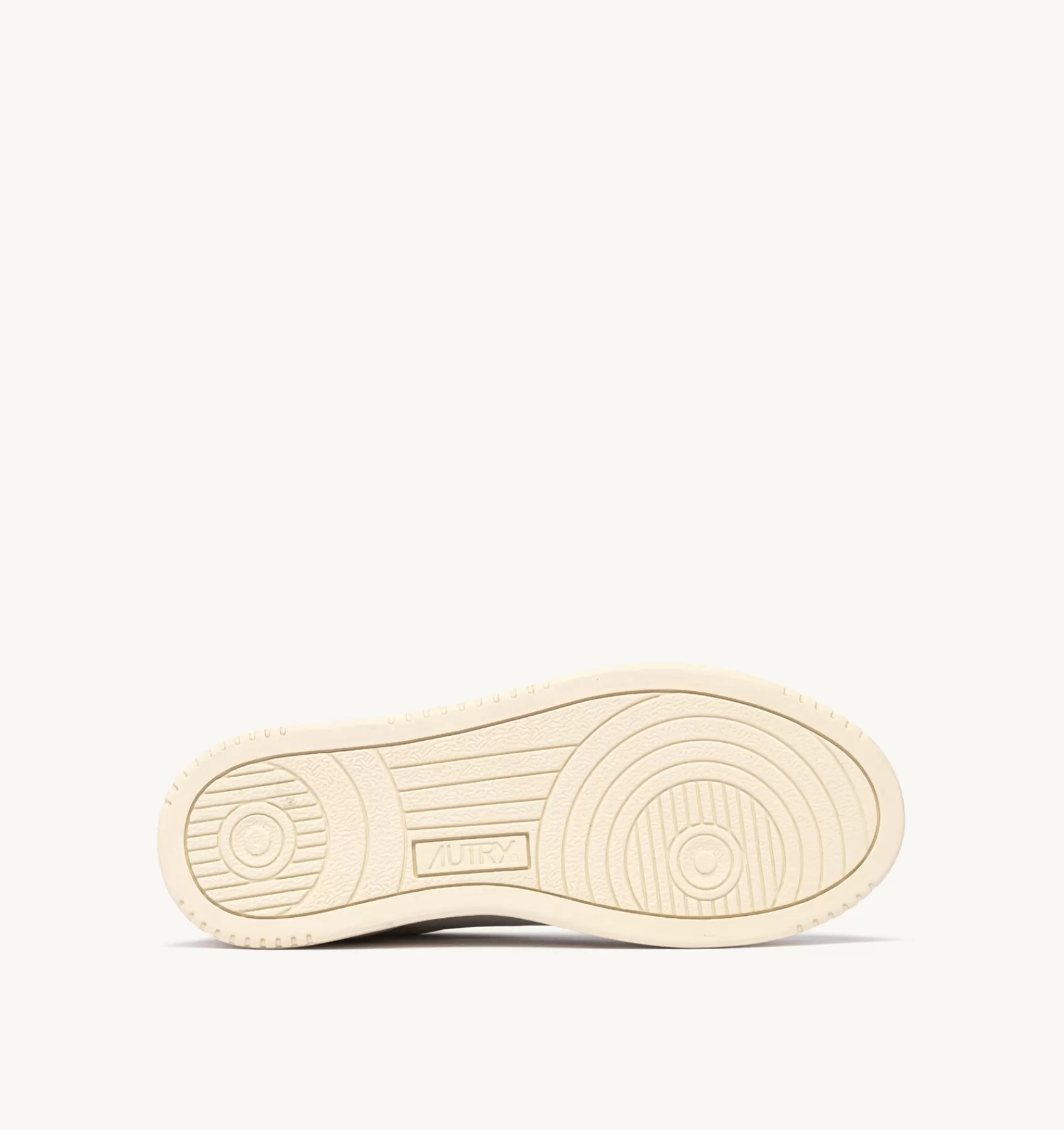 Männer AUTRY Sneakers Medalist Low Aus Weissem Leder Und Beigem Wildleder
