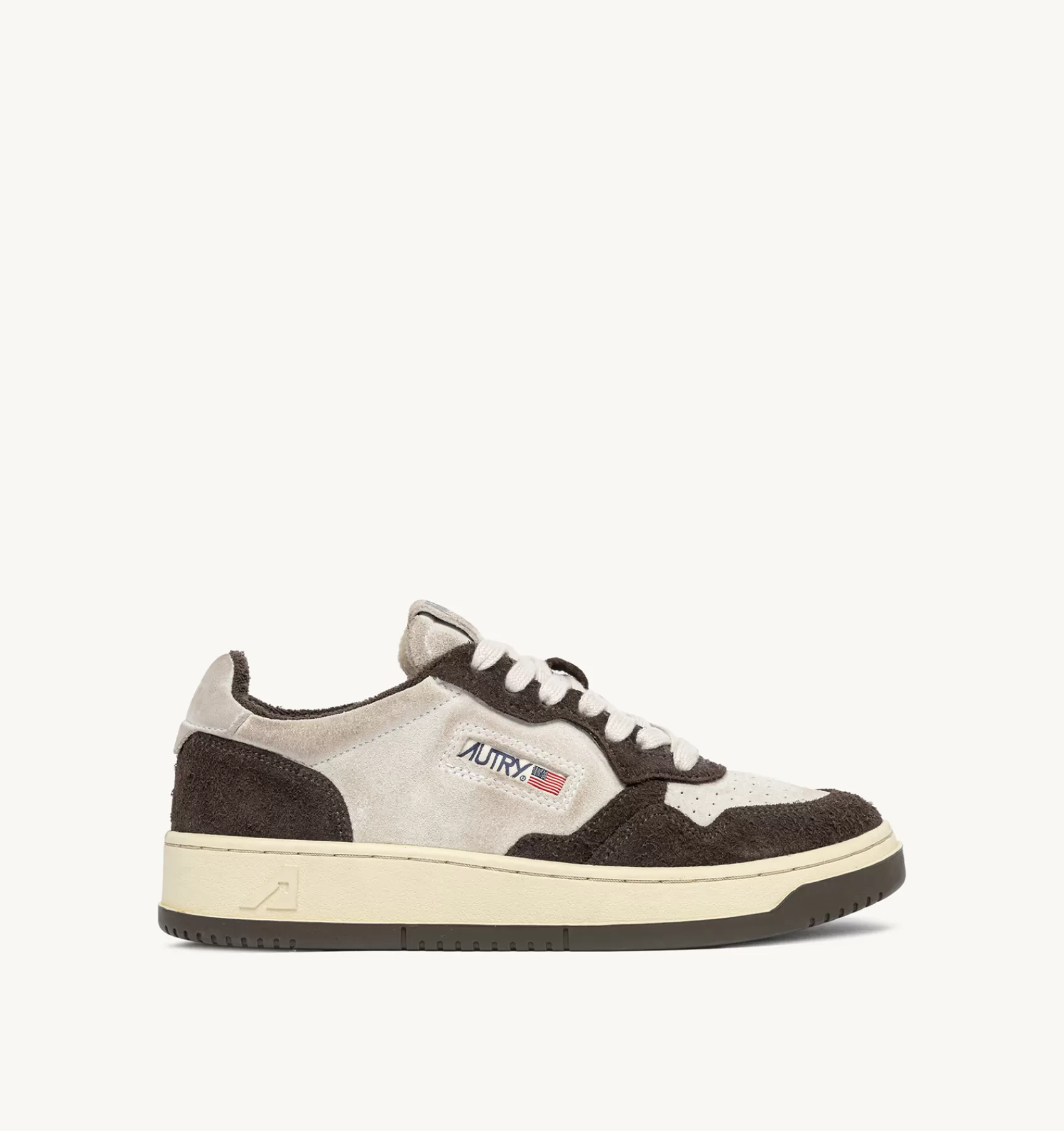 Männer AUTRY Sneakers Medalist Low Aus Wildleder In Weiss Und Wildleder