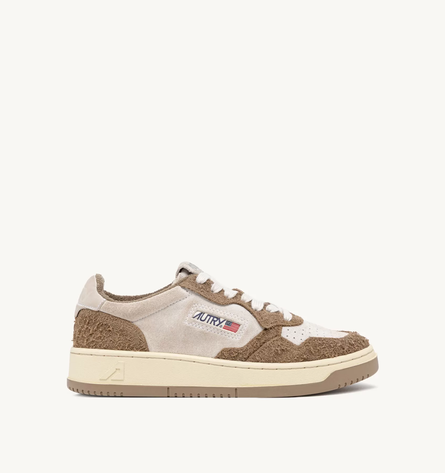 Männer AUTRY Sneakers Medalist Low Aus Wildleder In Weiss Und Wildleder