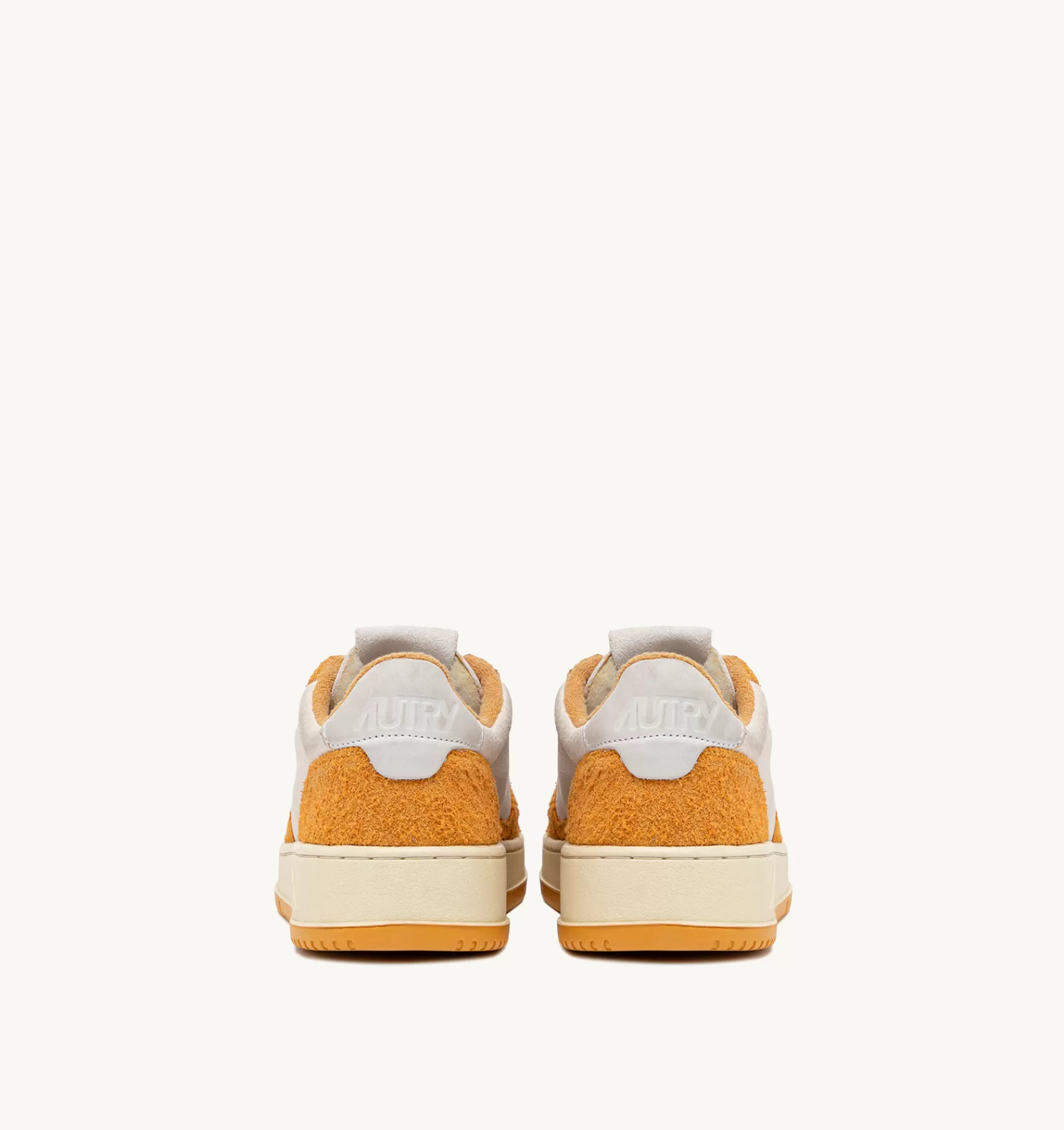 Männer AUTRY Sneakers Medalist Low Aus Wildleder In Weiss Und Wildleder Mit