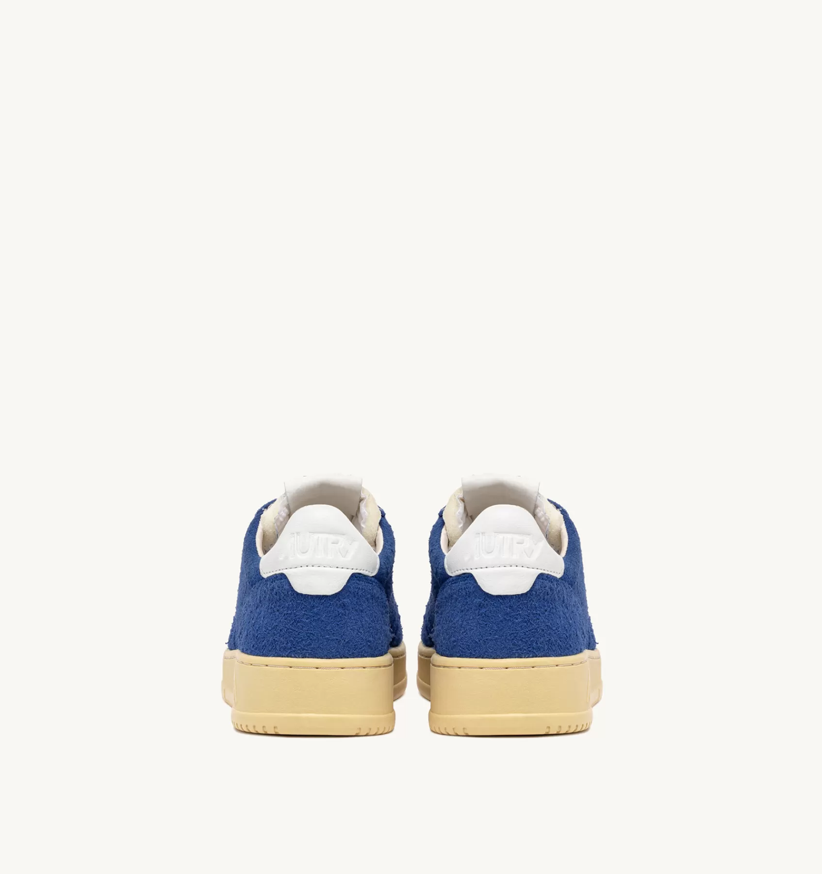 Männer AUTRY Sneakers Medalist Low Aus Wildleder Mit "Hair"-Effekt In Kornblumenblau