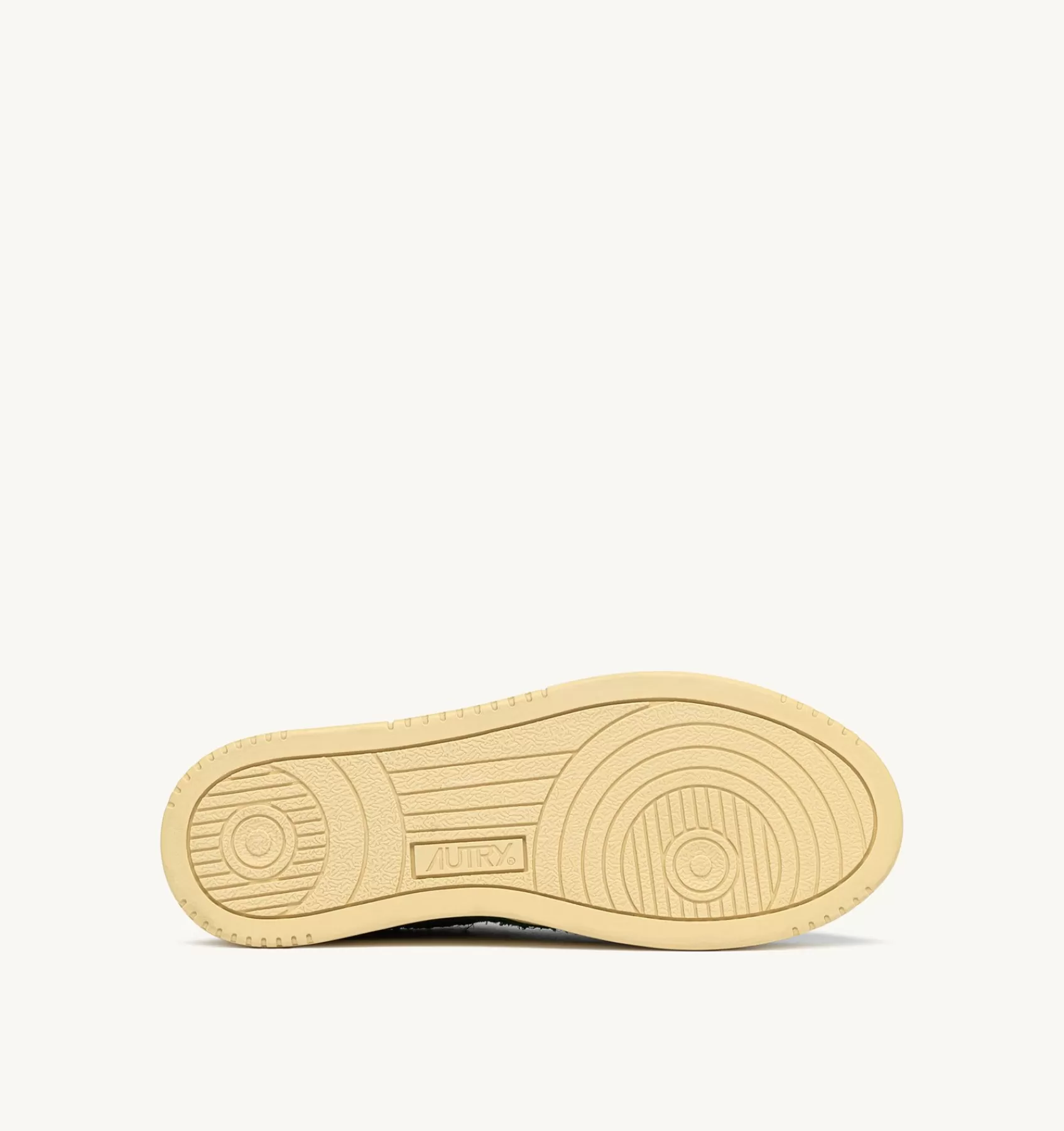 Frauen AUTRY Sneakers Medalist Low Aus Wildleder Mit "Hair"-Effekt In Sandfarbe