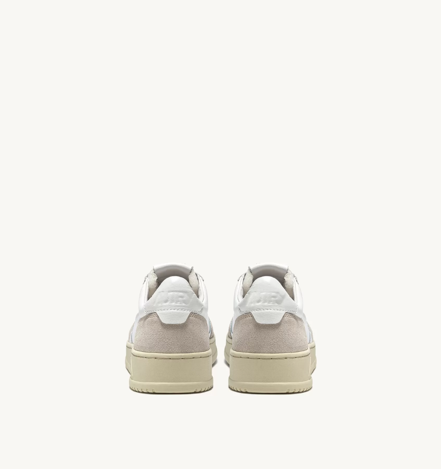 Männer AUTRY Sneakers Medalist Low Aus Wildleder Und Weissem Leder