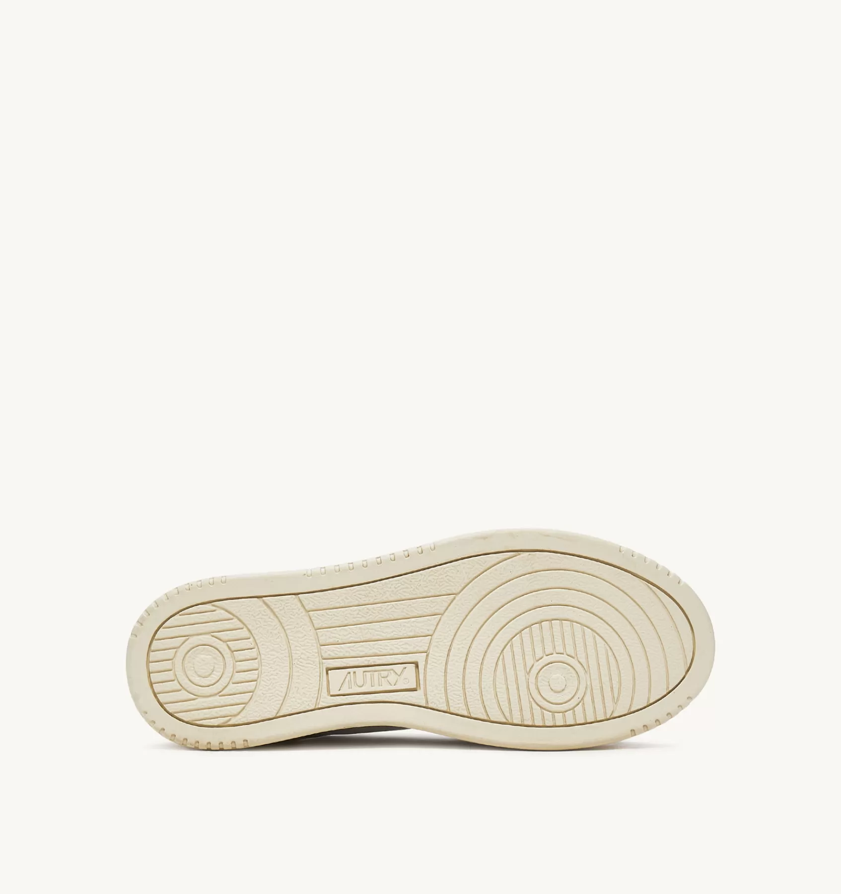 Frauen AUTRY Sneakers Medalist Low Aus Ziegen- Und Nabukleder In Weiss Und Orange