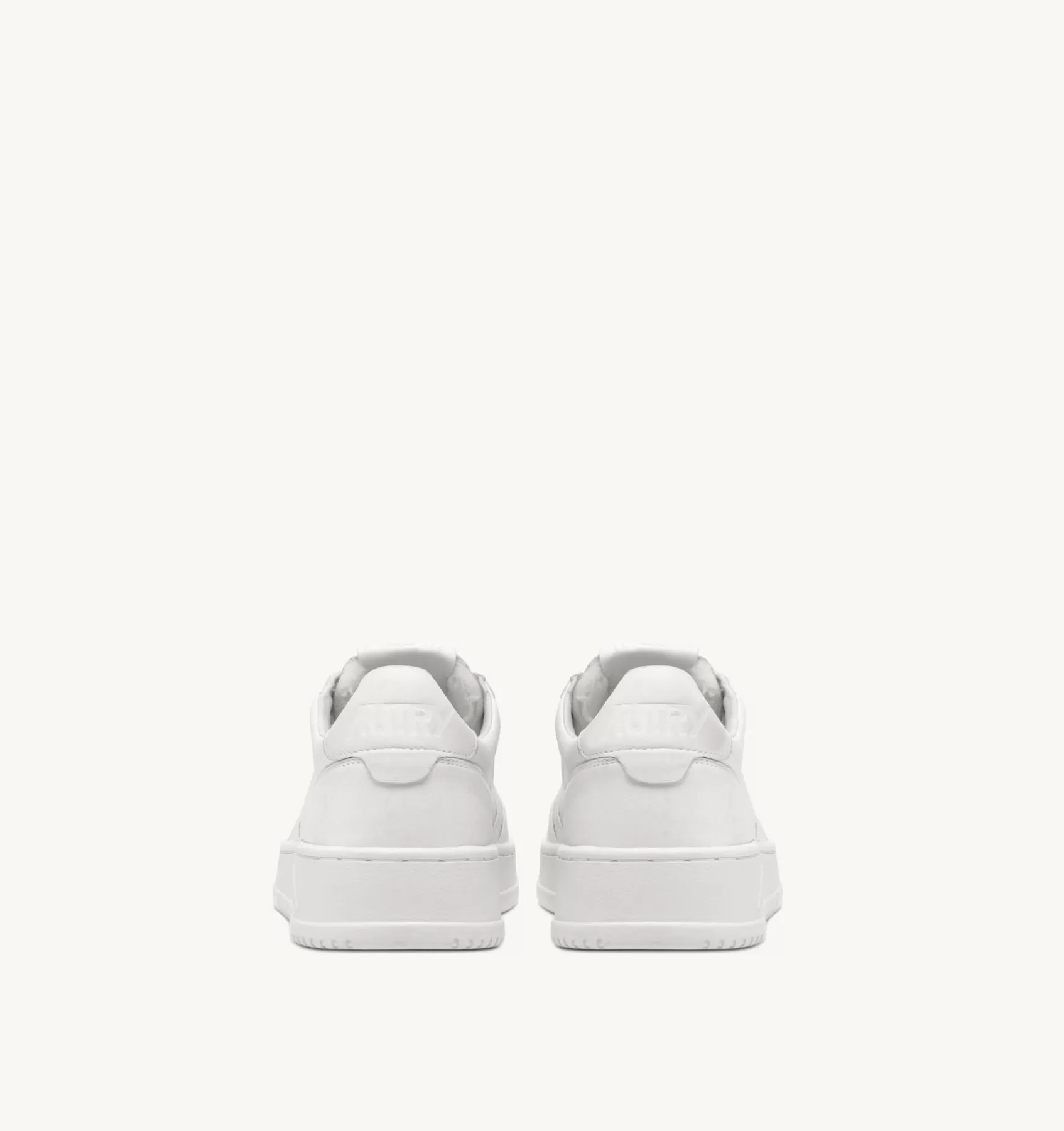 Frauen AUTRY Sneakers Medalist Low Aus Ziegenleder In Optical White