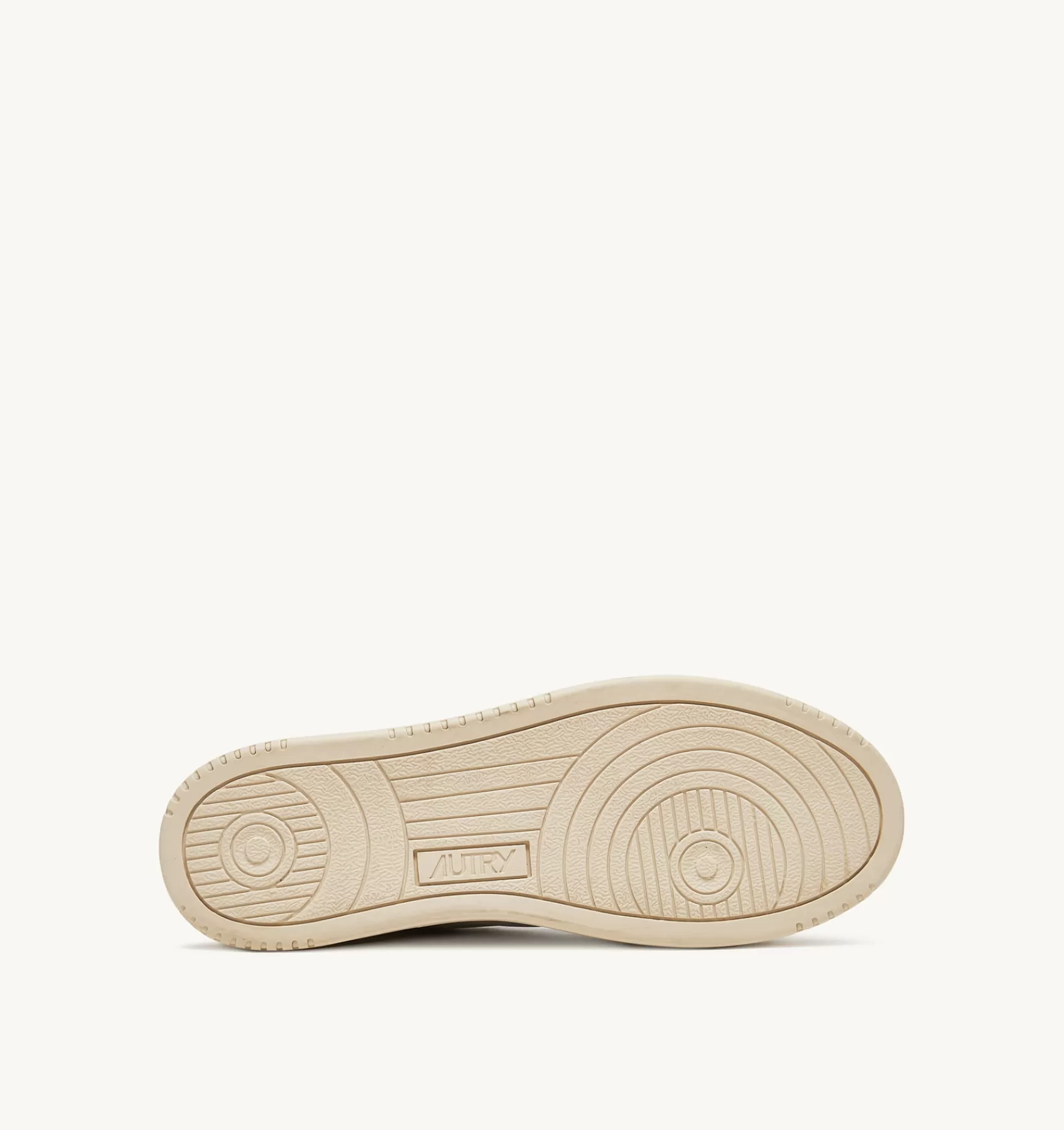 Frauen AUTRY Sneakers Medalist Low Aus Ziegenleder Und Canvas In Weiss Und Elfenbeifarbe