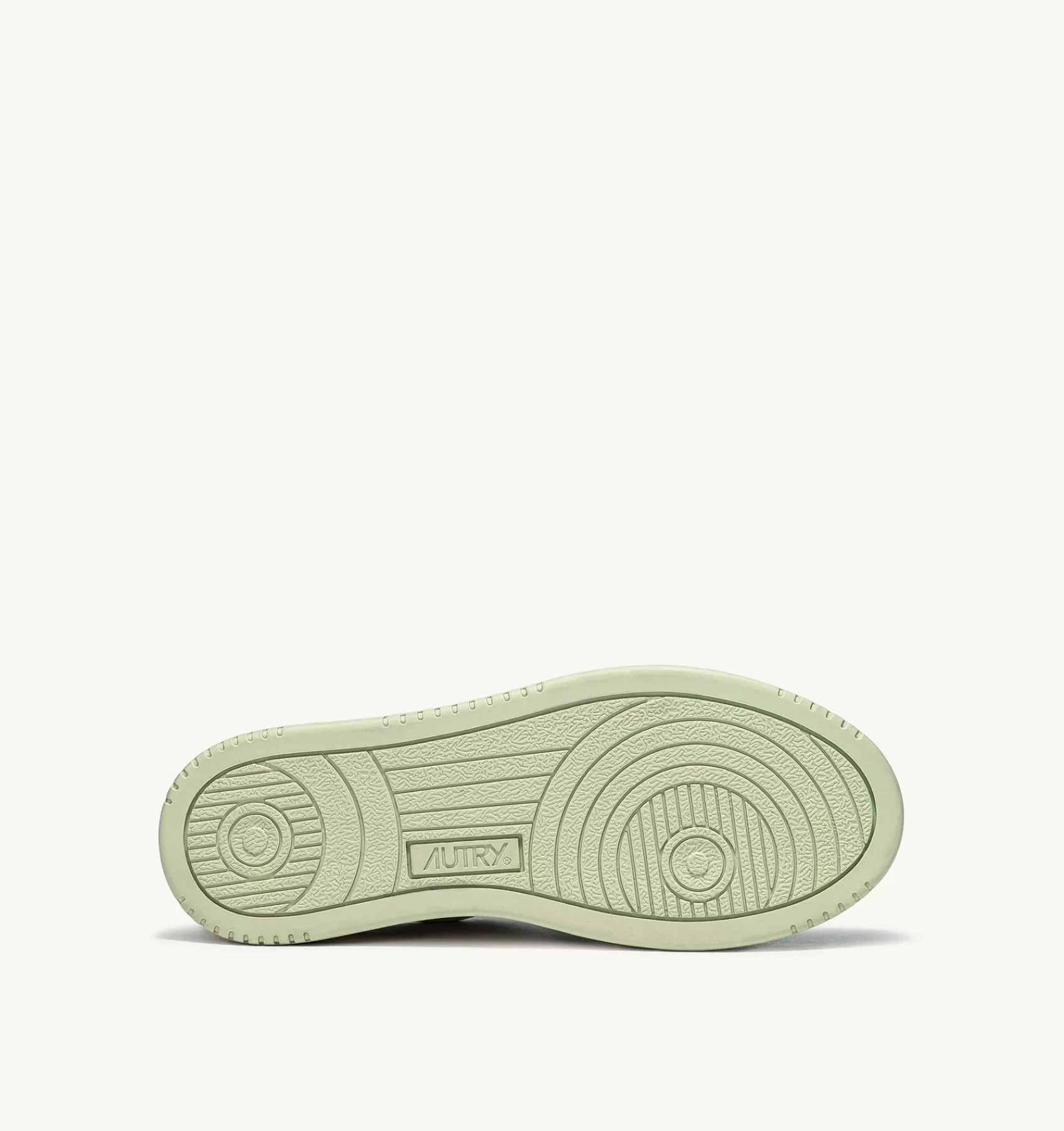 Männer AUTRY Sneakers Medalist Low Aus Zweifarbigem Leder Nile Und Grun