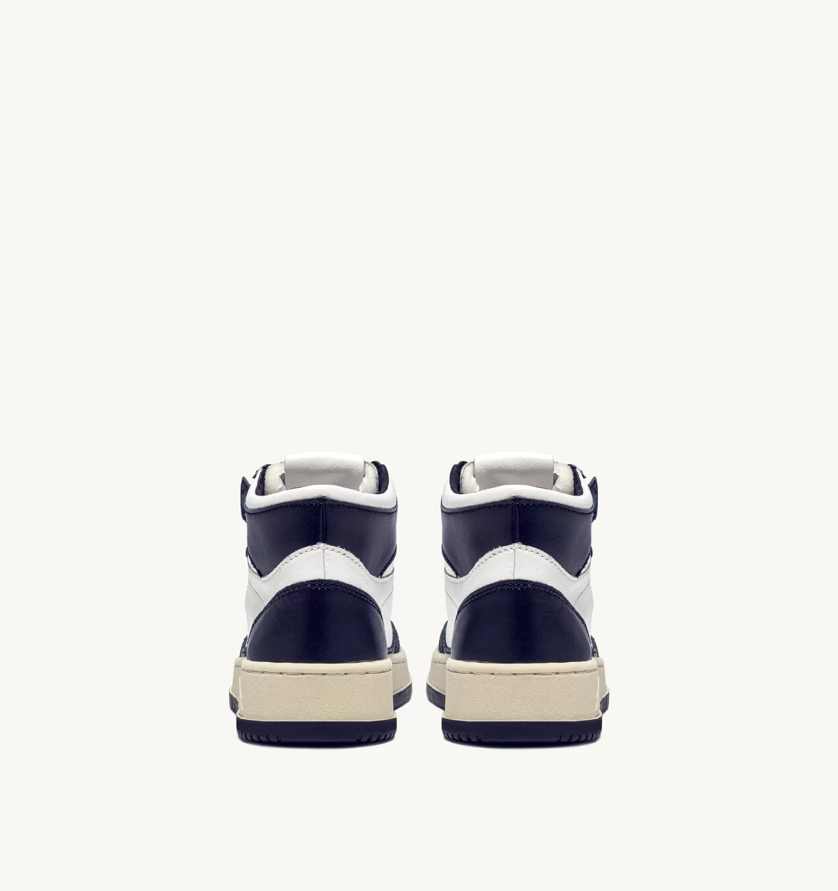Frauen AUTRY Sneakers Medalist Mid Aus Leder In Weiss Und Blau