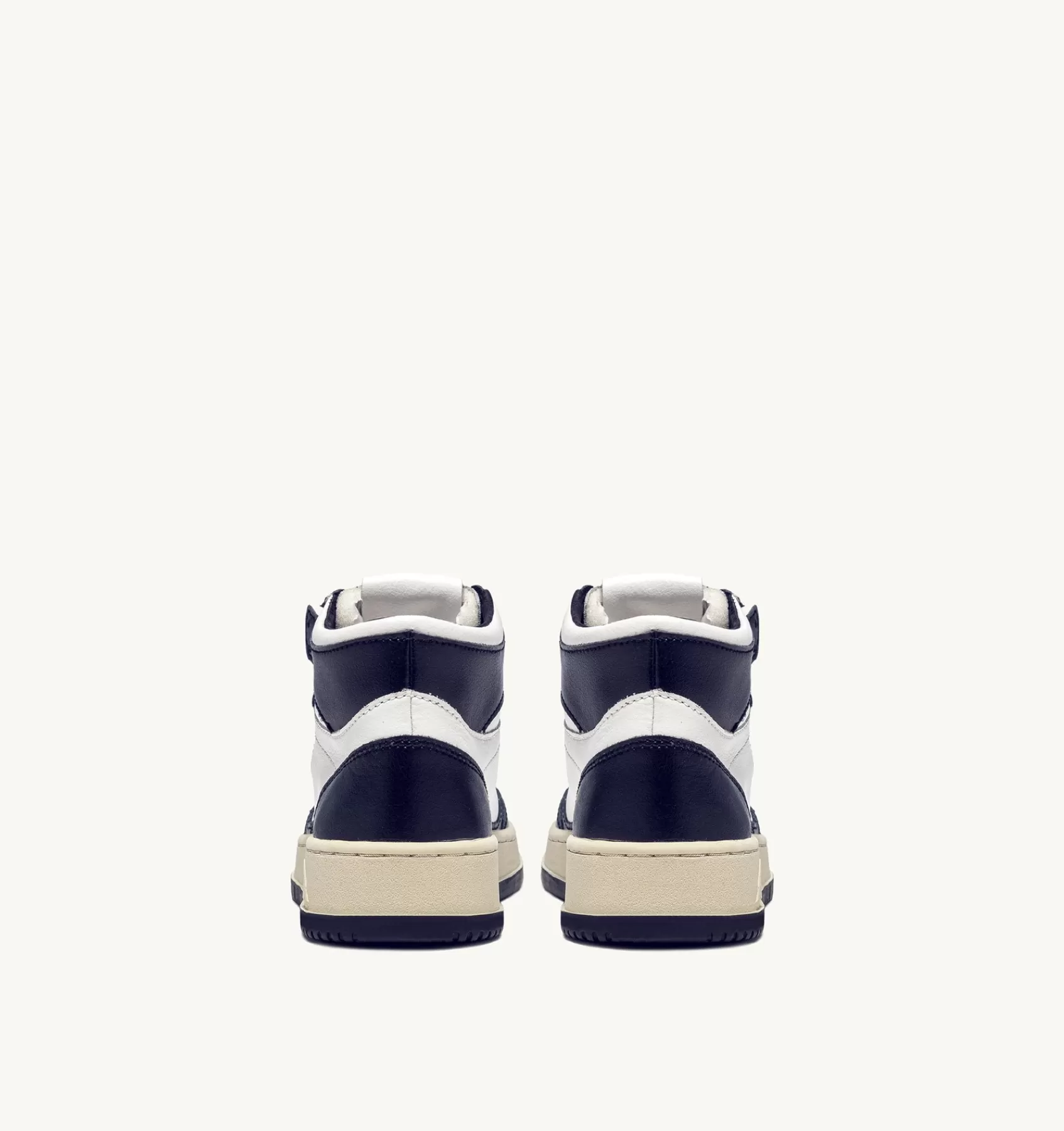 Männer AUTRY Sneakers Medalist Mid Aus Leder In Weiss Und Blau