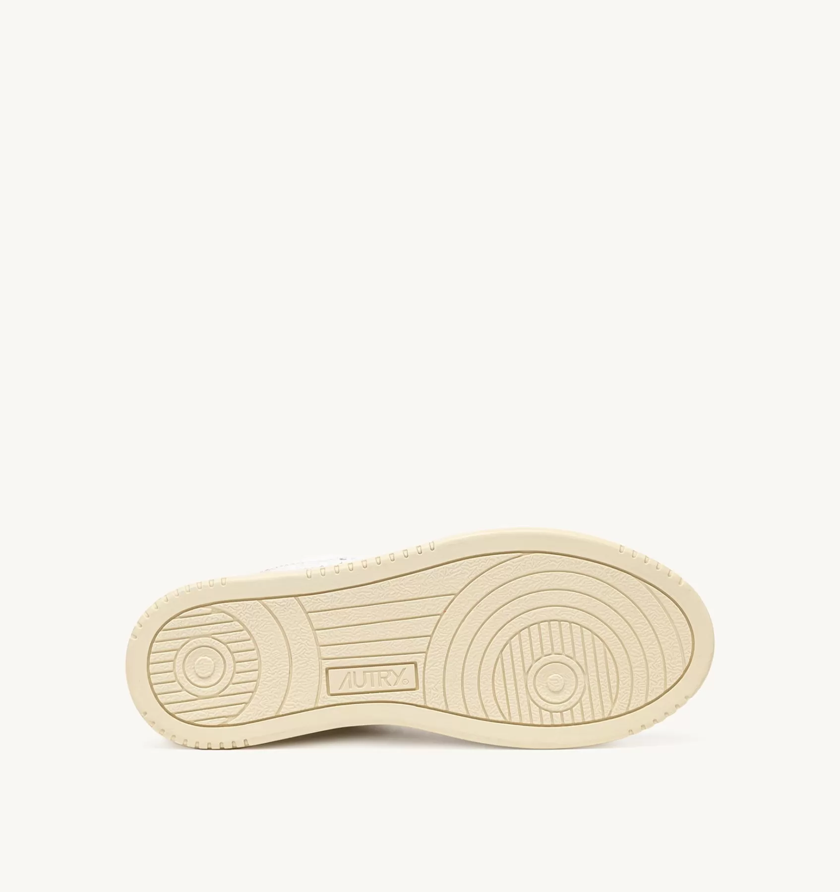 Frauen AUTRY Sneakers Medalist Mid Aus Leder Mit Schlangenoptik In Silber
