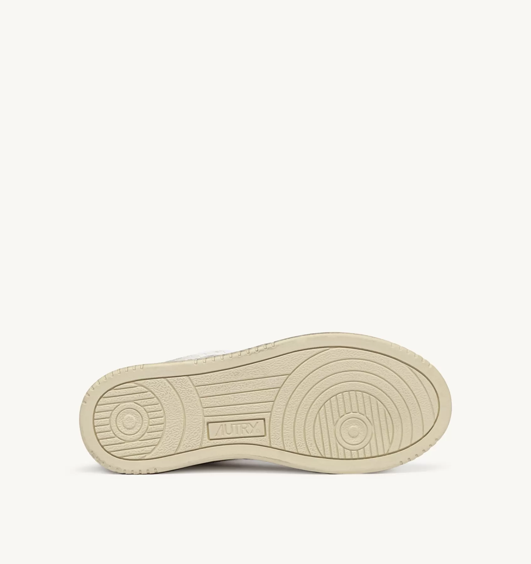 Frauen AUTRY Sneakers Medalist Mid Aus Leder Mit Schlangenoptik In Weiss