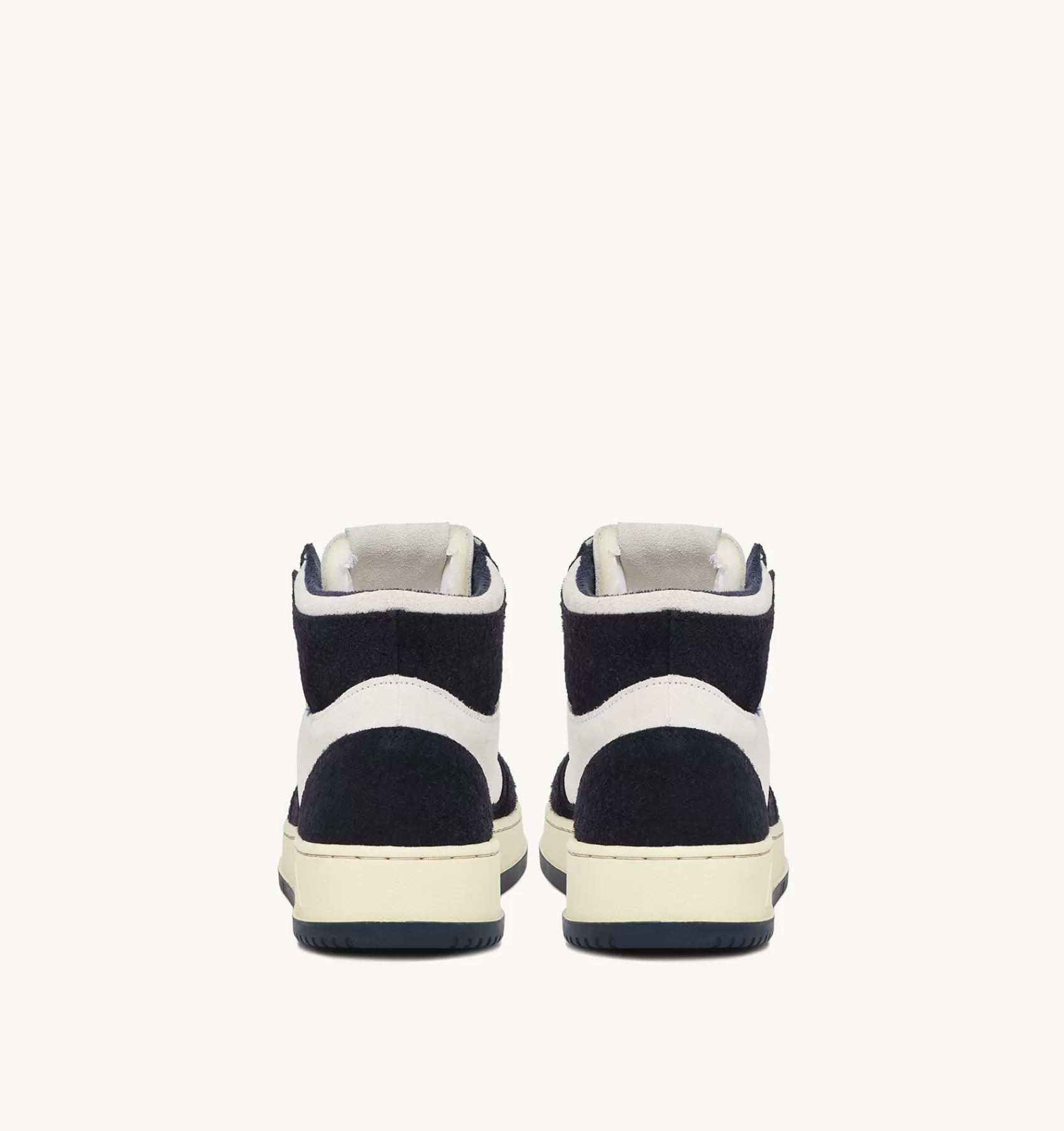 Männer AUTRY Sneakers Medalist Mid Aus Wildleder In Blau Und Beige