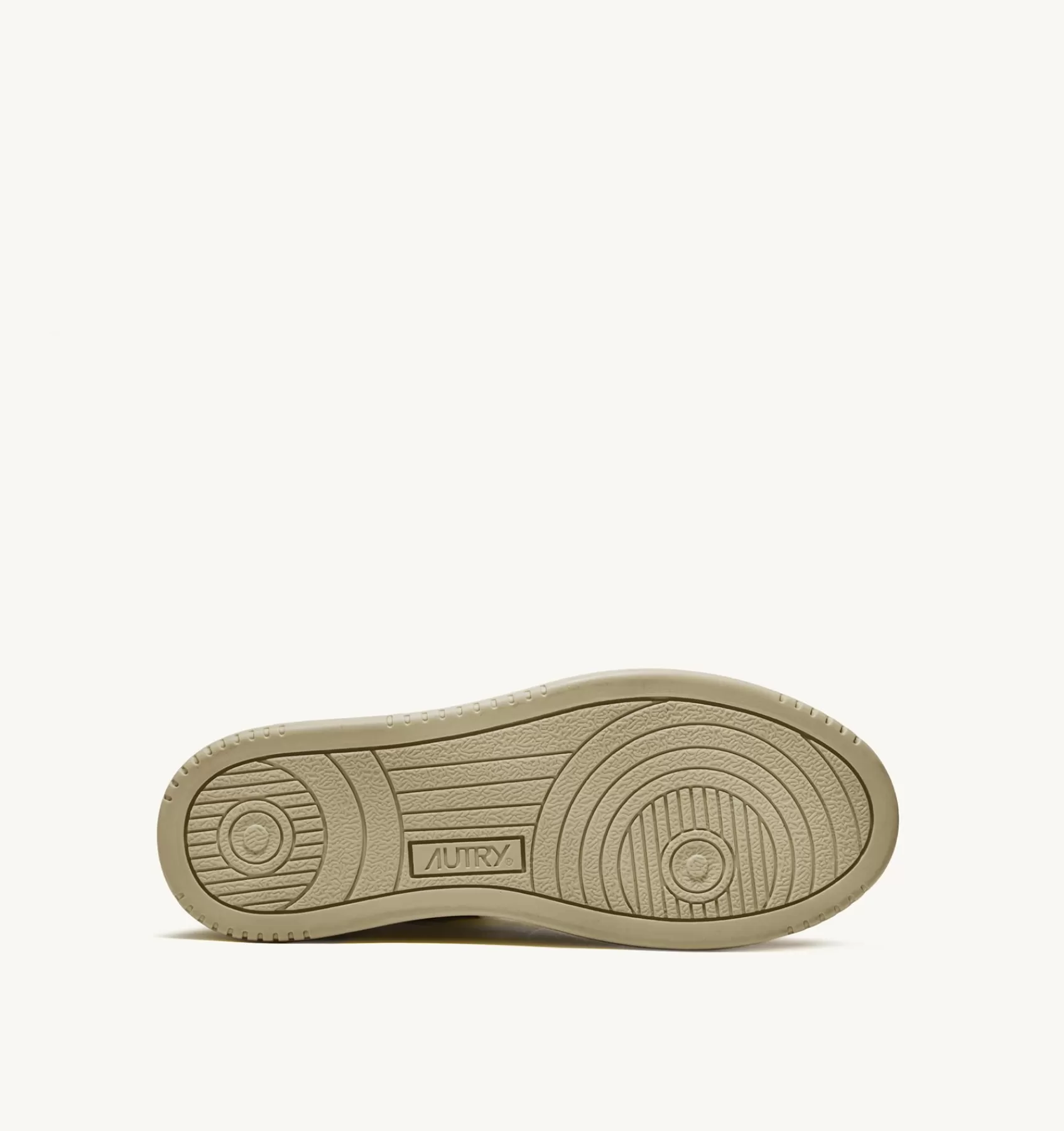 Männer AUTRY Sneakers Medalist Mid Aus Zweifarbigem Leder In Weiss Und Mud