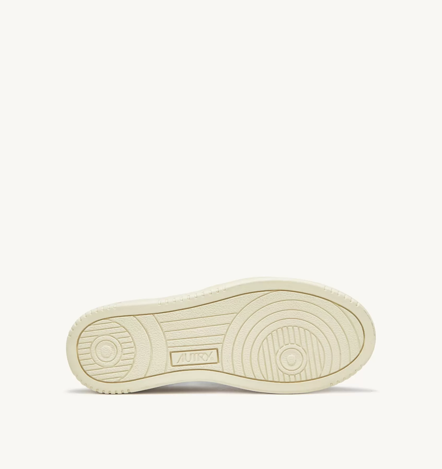 Frauen AUTRY Sneakers Medalist Mid Aus Zweifarbigem Leder Weiss Und Platin