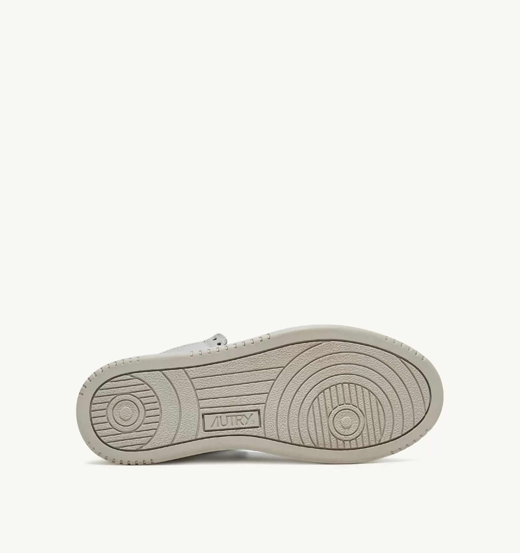 Frauen AUTRY Sneakers Medalist Mid Aus Zweifarbigem Leder Weiss Und Vapor