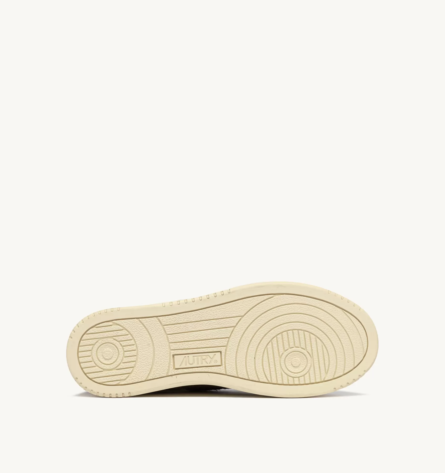 Frauen AUTRY Sneakers Open Mid Aus Zigenleder, Gewebe Und Wildleder In Weiss Mud Und Lila