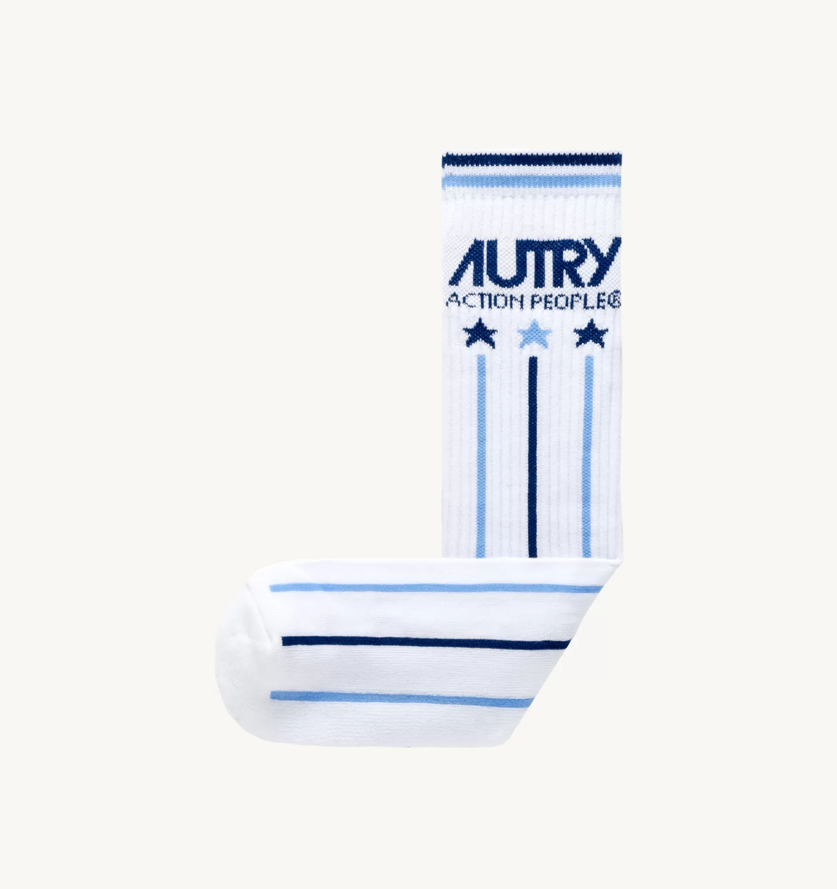 Frauen AUTRY Socken Tennis-Logo Weiss