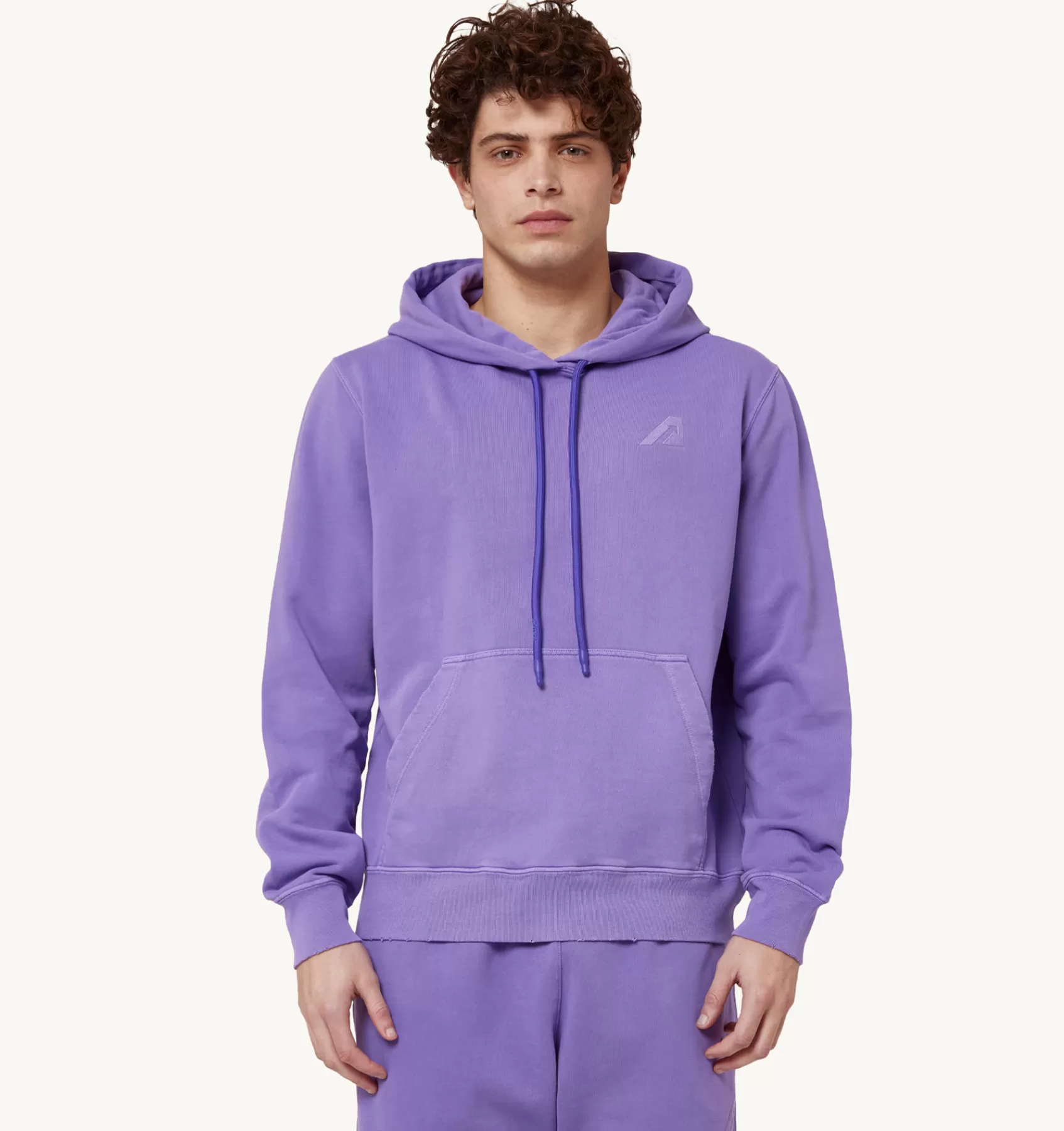 Männer AUTRY Sweatshirt Mit Kapuze Supervintage Lila