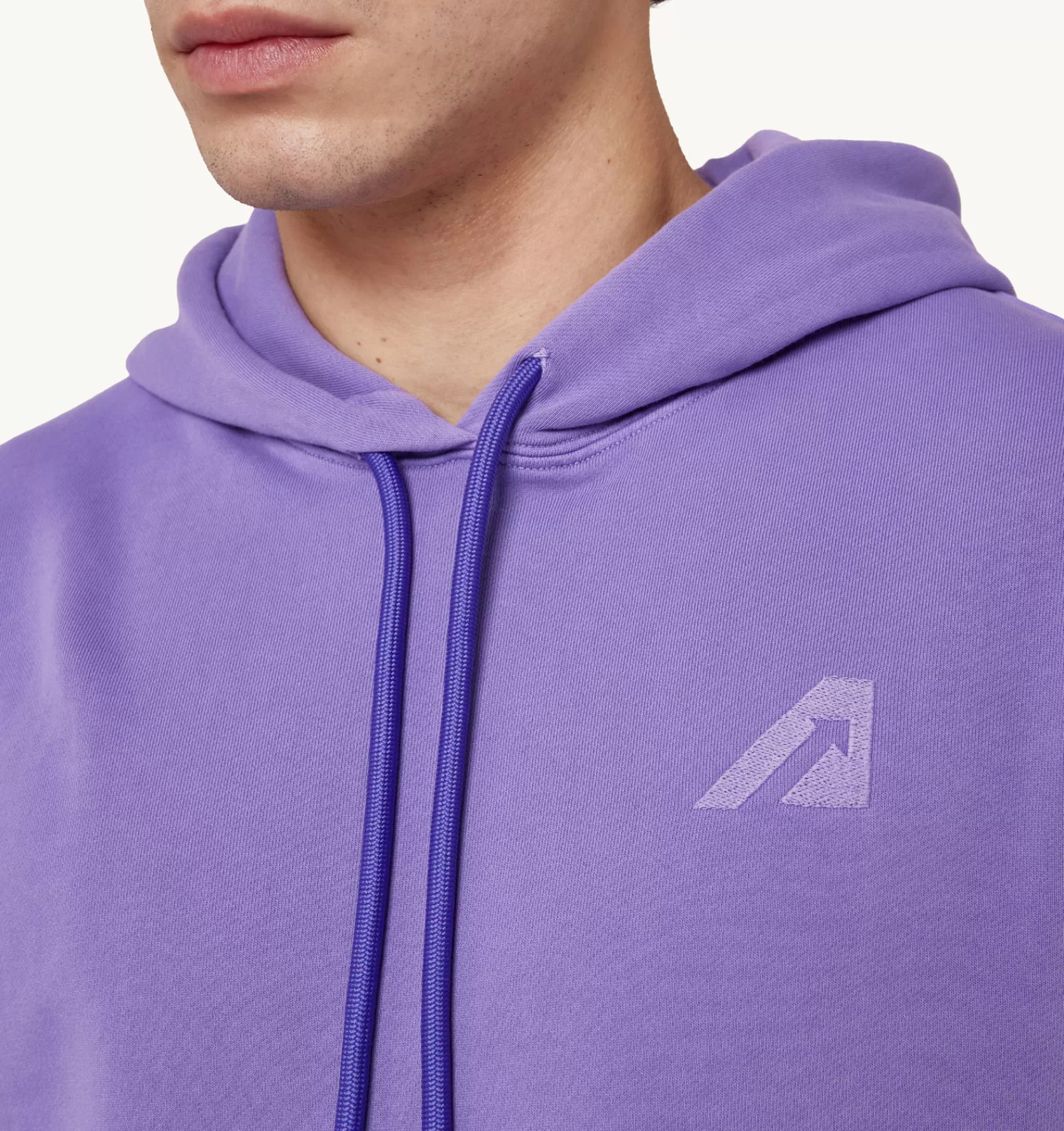 Männer AUTRY Sweatshirt Mit Kapuze Supervintage Lila