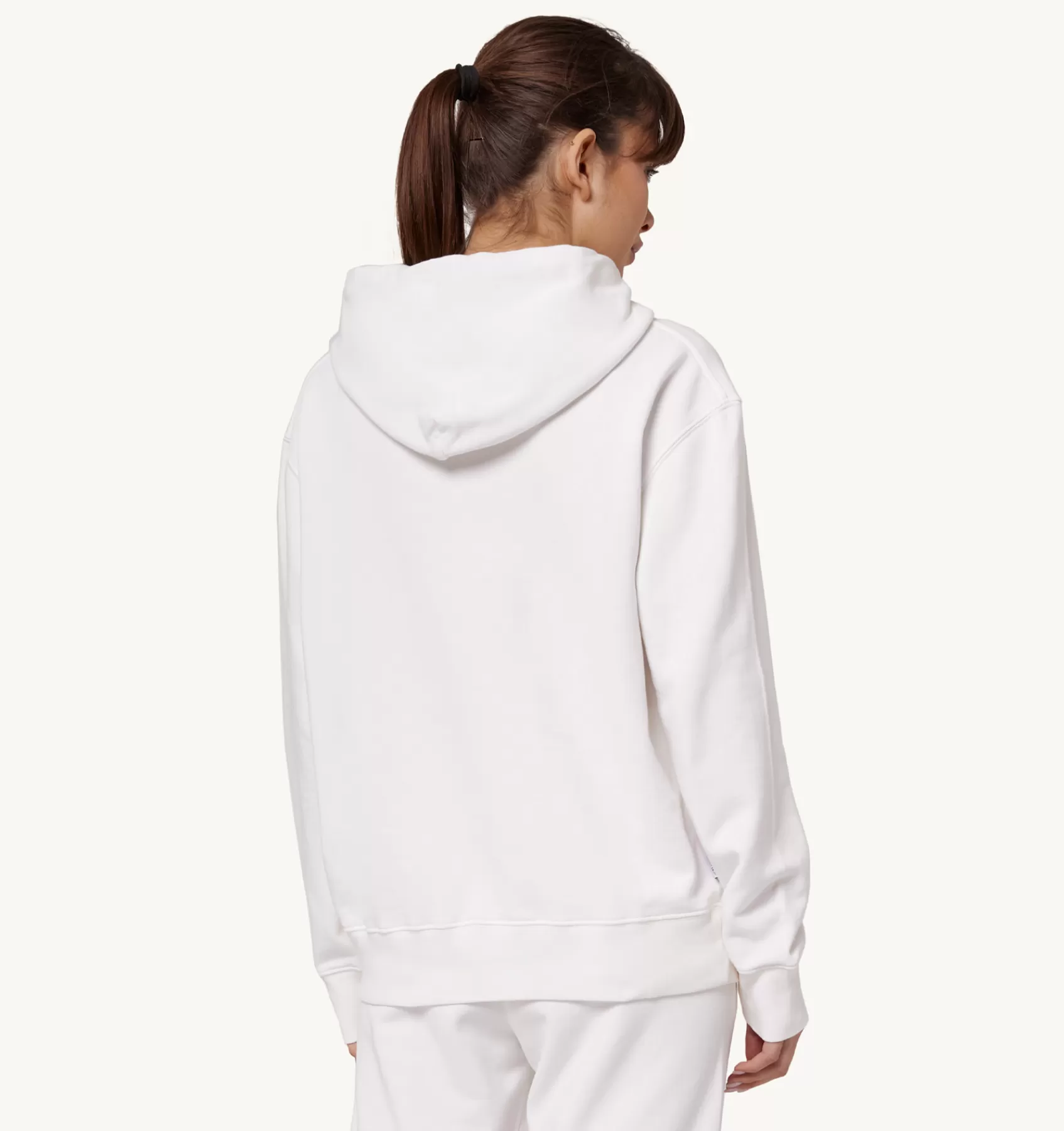 Frauen AUTRY Sweatshirt Mit Kapuze Und Iconic Logo Weiss