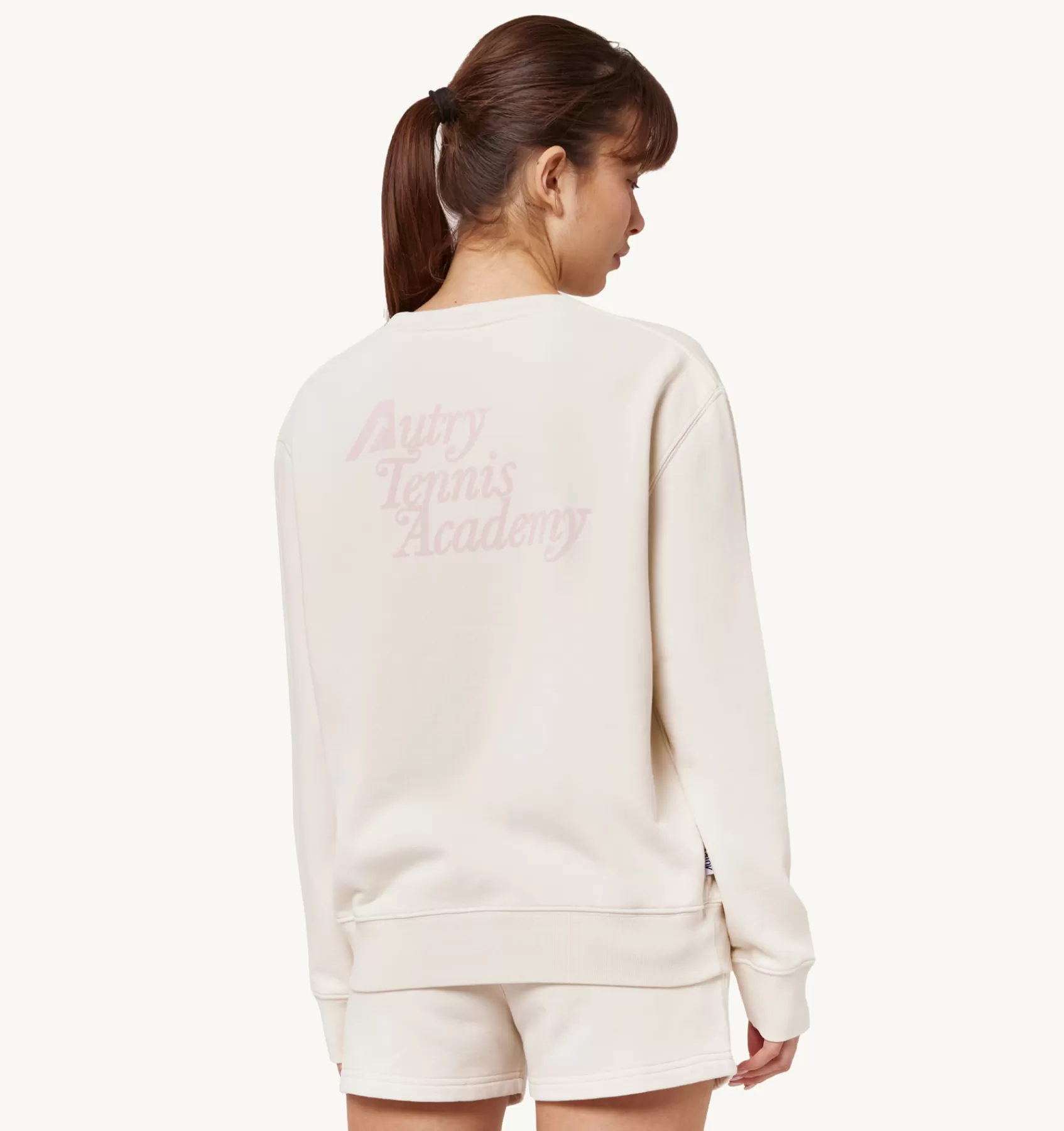 Frauen AUTRY Sweatshirt Mit Rundhalsausschnitt Tennis Academy