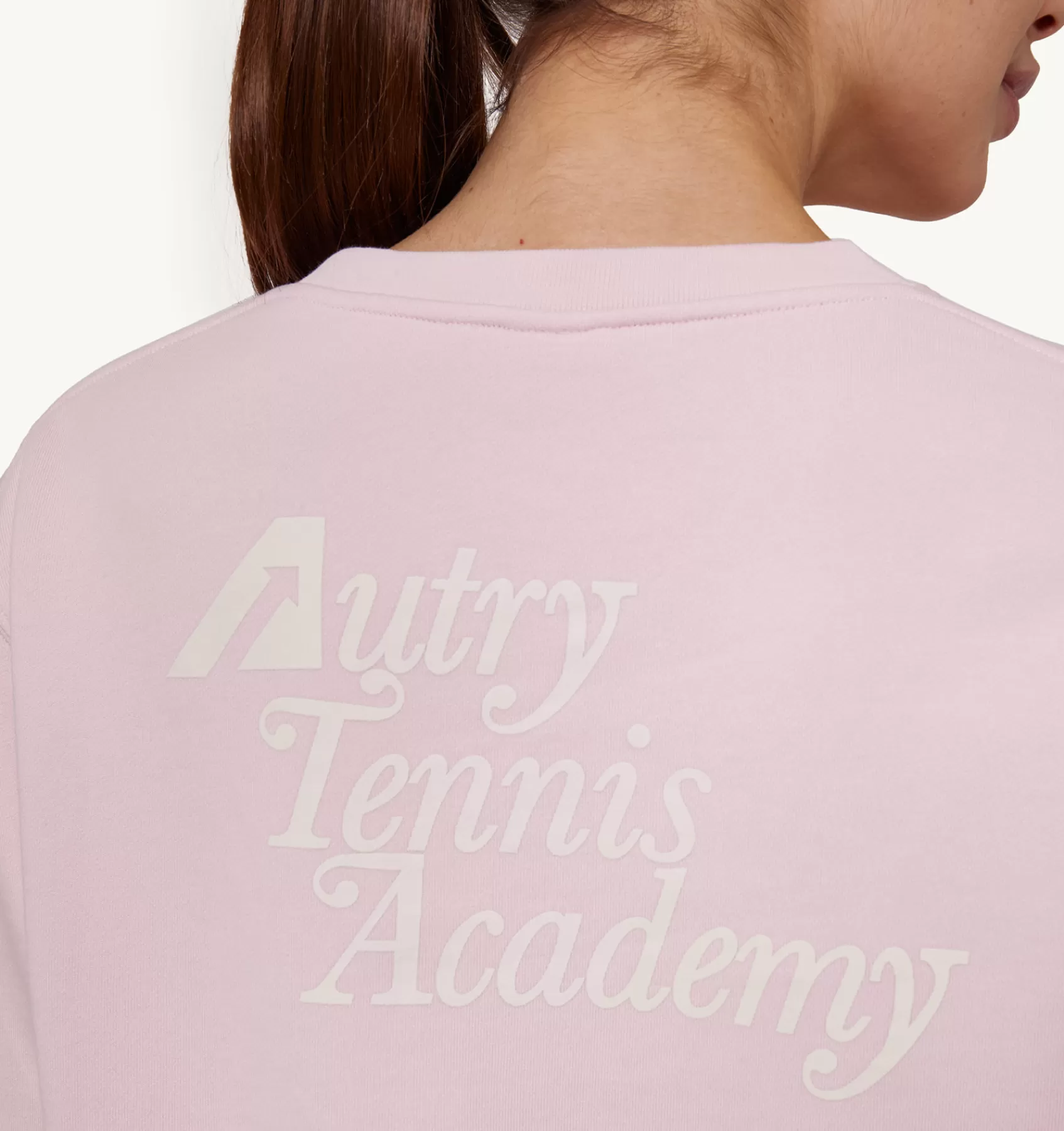 Frauen AUTRY Sweatshirt Mit Rundhalsausschnitt Tennis Academy