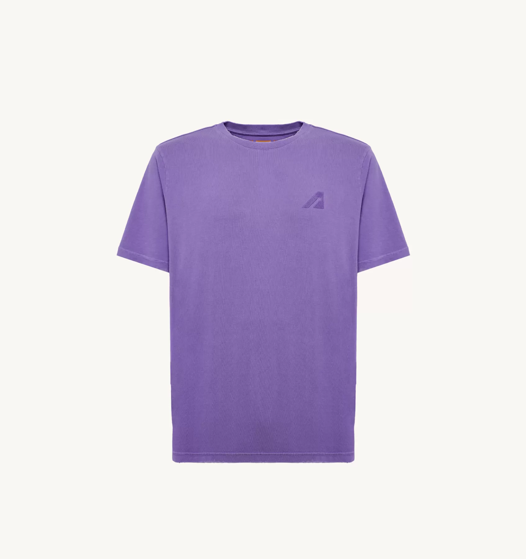 Männer AUTRY T-Shirt Mit Rundhalsausschnitt Supervintage Lila