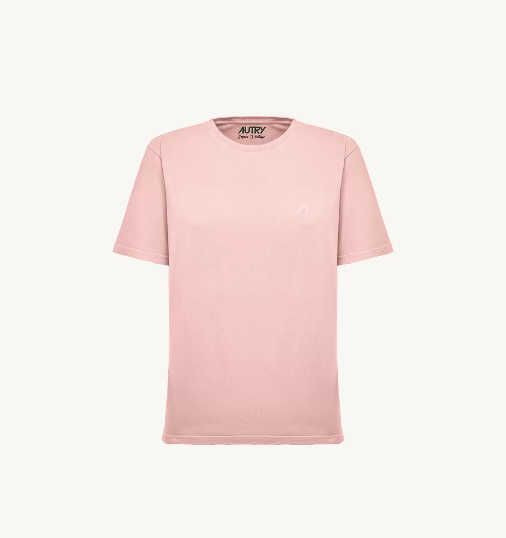 Frauen AUTRY T-Shirt Mit Rundhalsausschnitt Supervintage Rosa