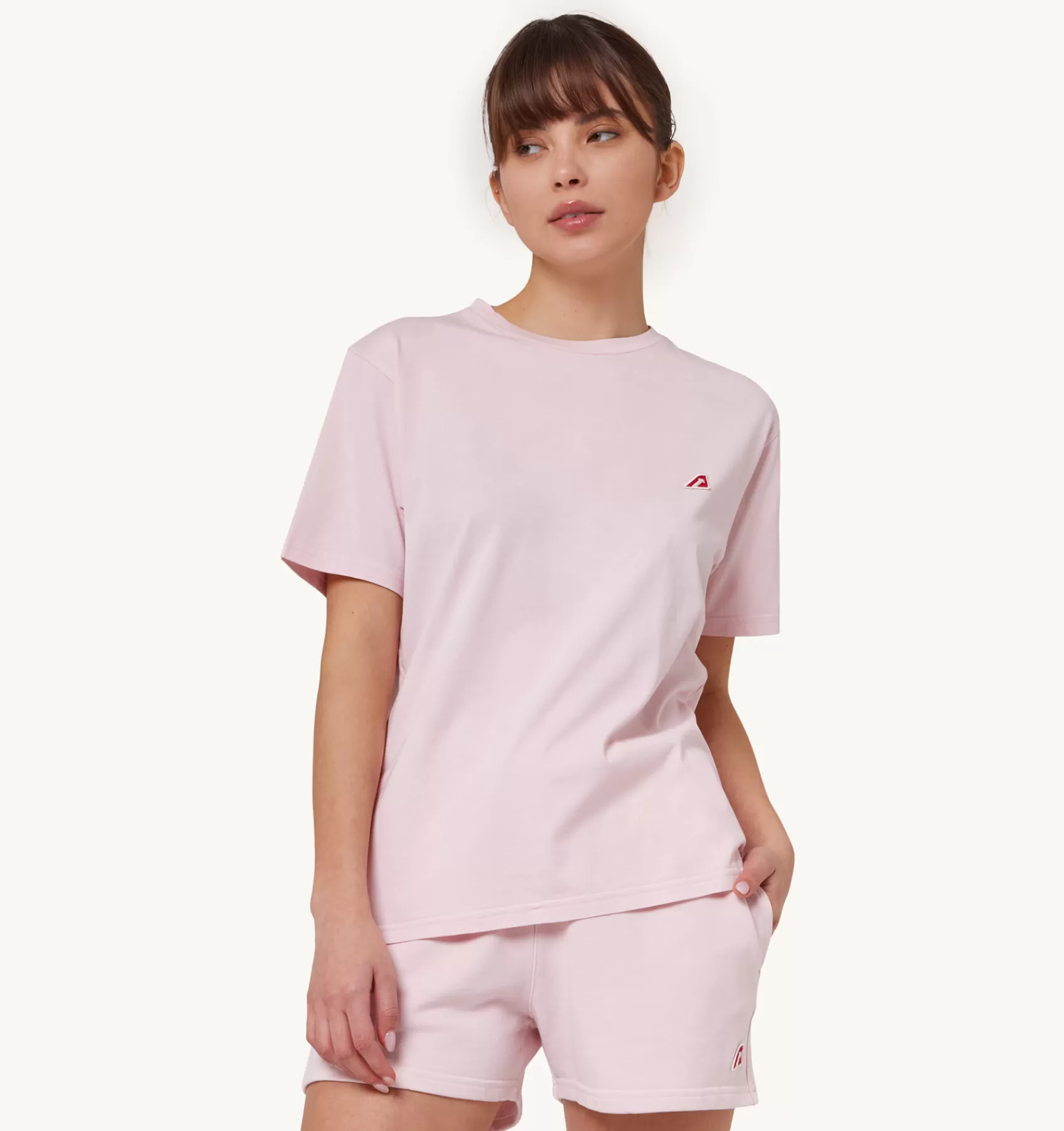 Frauen AUTRY T-Shirt Mit Rundhalsausschnitt Tennis Rosa